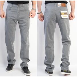 Джинси чоловічі 028-6-12 grey р.34-44 "Basanjiu" недорого оптом від прямого постачальника