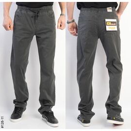 Джинси чоловічі 128-11 grey р.32-40 "Basanjiu" недорого оптом від прямого постачальника