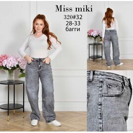 Фотография Джинсы женские 320 grey р.28-33 "Basanjiu" недорого оптом от прямого поставщика