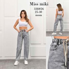 Фотография Джинсы женские 328 grey р.25-30 "Basanjiu" недорого оптом от прямого поставщика