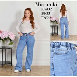 Фотография Джинсы женские 337 l.blue р.28-33 "Basanjiu" недорого оптом от прямого поставщика