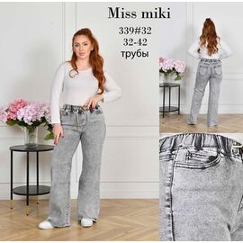 Фотография Джинсы женские 339 grey р.32-42 "Basanjiu" недорого оптом от прямого поставщика