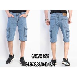 Шорти чоловічі 8959 l.blue р.34-44 "Basanjiu" недорого оптом від прямого постачальника