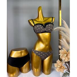 Купальник жіночий 88836 beige р.38-46 "DFK" недорого оптом від прямого постачальника