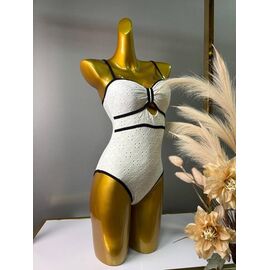 Купальник жіночий PC212 white р.S-XL "DFK" недорого оптом від прямого постачальника