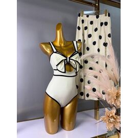 Комплект жіночий PC217 white р.S-XL "DFK" недорого оптом від прямого постачальника