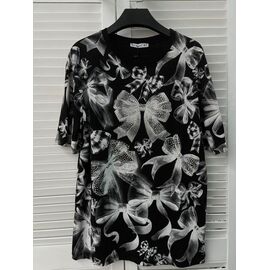 Фотография Футболка женская 7018 black р.S-L "Karon" недорого оптом от прямого поставщика