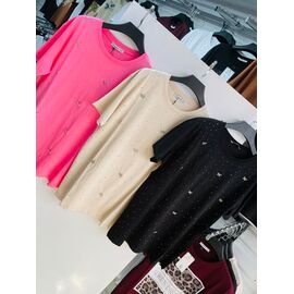 Фотография Футболка женская 7118 pink р.S-L "Karon" недорого оптом от прямого поставщика