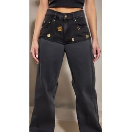 Фотография Штаны спортивные женские 7730 black р.M-2XL "Karon" недорого оптом от прямого поставщика