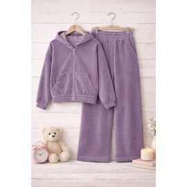 Фотография Костюм детский спортивный на девочку 2600 lilac р.134-158 "LIMA SPORT" недорого оптом от прямого поставщика