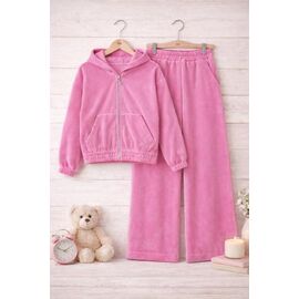 Фотография Костюм детский спортивный на девочку 2600 pink р.134-158 "LIMA SPORT" недорого оптом от прямого поставщика