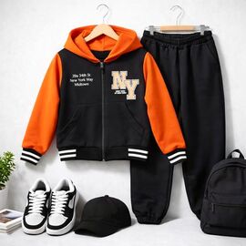 Фотография Кофта детская спортивная на мальчика 2605 orange р.98-122 "LIMA SPORT" недорого оптом от прямого поставщика