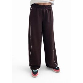 Фотография Штаны детские спортивные на девочку LM78 brown р.134-158 "LIMA SPORT" недорого оптом от прямого поставщика
