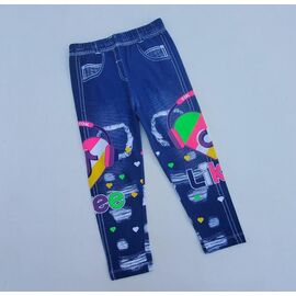 Фотография Лосины детские на девочку ML4950 navy р.3-7 "Meloria" недорого оптом от прямого поставщика