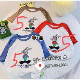 Фотография Футболка детская на мальчика 11P112 blue р.3-7 "Фунтик" недорого оптом от прямого поставщика