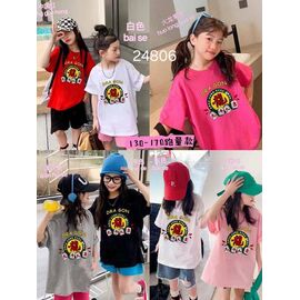 Фотография Футболка детская на девочку 24806 l.grey р.8-12 "Фунтик" недорого оптом от прямого поставщика