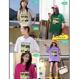 Фотография Футболка детская на девочку 24811 green р.8-12 "Фунтик" недорого оптом от прямого поставщика