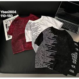 Фотография Футболка детская на мальчика 2604 wine р.6-10 "Фунтик" недорого оптом от прямого поставщика