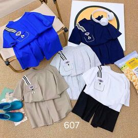 Костюм дитячий на хлопчика 607 navy р.4-8 "Фунтик" недорого оптом від прямого постачальника