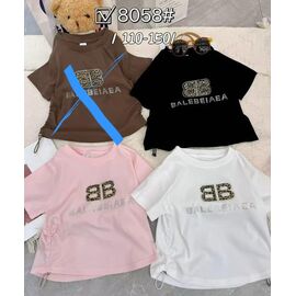 Фотография Футболка детская на девочку 8058 pink р.4-8 "Фунтик" недорого оптом от прямого поставщика