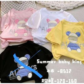 Фотография Футболка детская на девочку 8512 beige р.6-10 "Фунтик" недорого оптом от прямого поставщика