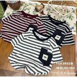 Фотография Футболка детская на девочку 8802 wine р.6-10 "Фунтик" недорого оптом от прямого поставщика