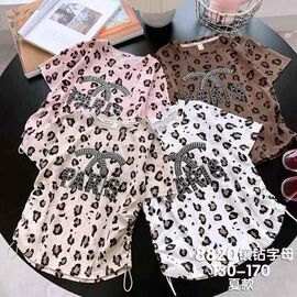 Фотография Футболка детская на девочку 8820 brown р.7-11 "Фунтик" недорого оптом от прямого поставщика