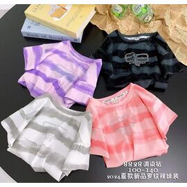 Фотография Футболка детская на девочку 8828 coral р.3-7 "Фунтик" недорого оптом от прямого поставщика