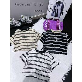 Фотография Футболка детская на девочку 8836 beige р.6-10 "Фунтик" недорого оптом от прямого поставщика