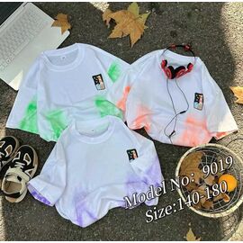 Фотография Футболка детская на мальчика 9019 orange р.10-14 "Фунтик" недорого оптом от прямого поставщика