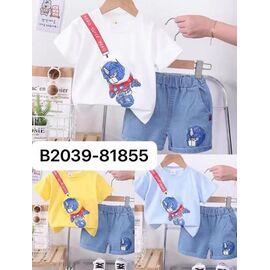 Костюм дитячий на хлопчика B2039 yellow р.1-5 "Фунтик" недорого оптом від прямого постачальника