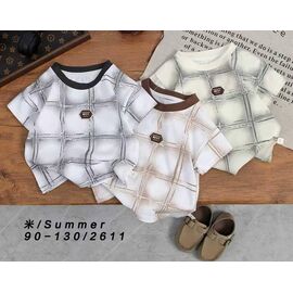 Фотография Футболка детская на мальчика FN141 l.beige р.1-5 "Фунтик" недорого оптом от прямого поставщика