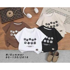 Фотография Футболка детская на мальчика FN144 black р.1-5 "Фунтик" недорого оптом от прямого поставщика