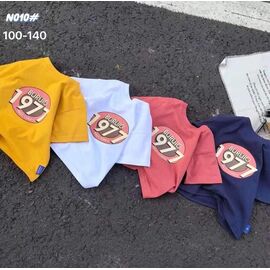 Фотография Футболка детская на мальчика N010 yellow р.3-7 "Фунтик" недорого оптом от прямого поставщика