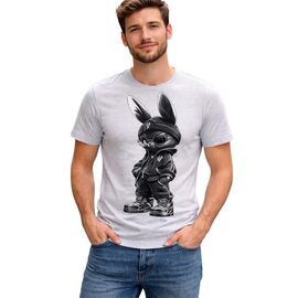 Футболка чоловіча AL80 grey р.M-3XL "Алия" недорого оптом від прямого постачальника