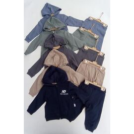 Фотография Костюм детский спортивный на мальчика 1552 grey р.0.9-2 "Meloria" недорого оптом от прямого поставщика