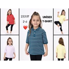 Фотография Футболка детская на девочку 23357 red р.2-6 "Meloria" недорого оптом от прямого поставщика