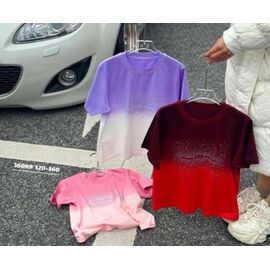 Фотография Футболка детская на девочку 36089 pink р.120-160 "Meloria" недорого оптом от прямого поставщика