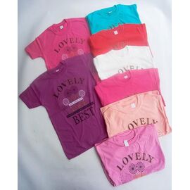 Фотография Футболка детская на девочку ML5000 white р.10-14 "Meloria" недорого оптом от прямого поставщика