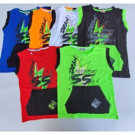 Фотография Майка детская на мальчика ML5035 green р.8-14 "Meloria" недорого оптом от прямого поставщика