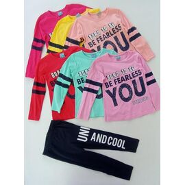 Костюм дитячий на дівчинку ML5121 l.pink р.5-8 "Meloria" недорого оптом від прямого постачальника