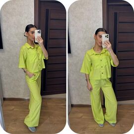 Костюм жіночий 013 l.green р.42-48 "VALENTINA" недорого оптом від прямого постачальника