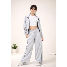 Фотография Костюм детский спортивный на девочку 2504 grey р.134-158 "LIMA SPORT" недорого оптом от прямого поставщика