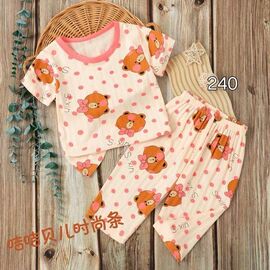 Піжама дитяча легка на дівчинку 240-1 l.beige р.5-7 "Фунтик" недорого оптом від прямого постачальника