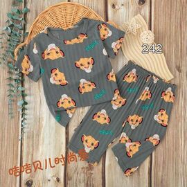 Піжама дитяча легка на хлопчика 242 grey р.2-4 "Фунтик" недорого оптом від прямого постачальника