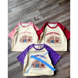 Фотография Футболка детская на девочку 245 pink р.3-7 "Фунтик" недорого оптом от прямого поставщика