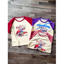 Фотография Футболка детская на девочку 248 red р.4-8 "Фунтик" недорого оптом от прямого поставщика