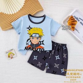 Піжама дитяча легка на хлопчика 2509 l.blue р.2-4 "Фунтик" недорого оптом від прямого постачальника