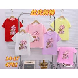 Фотография Футболка детская на девочку 4701 yellow р.8-12 "Фунтик" недорого оптом от прямого поставщика