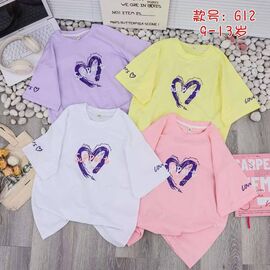 Фотография Футболка детская на девочку 612 yellow р.9-13 "Фунтик" недорого оптом от прямого поставщика